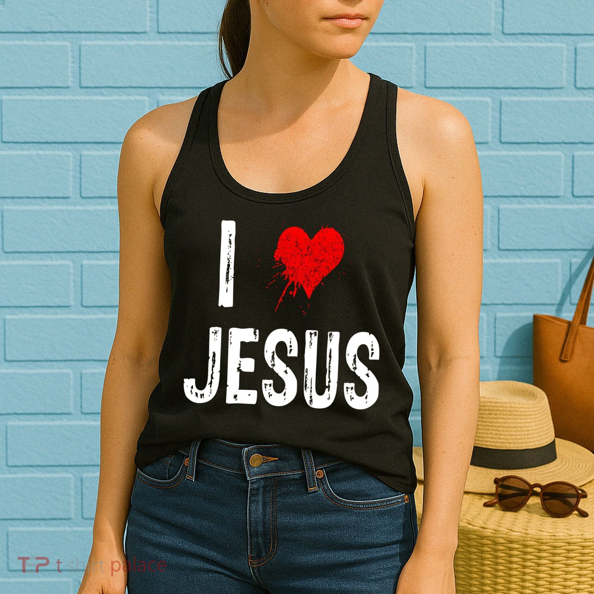 I Love Jesus Women's Tank Top