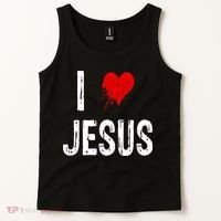 I Love Jesus Tank Top thumb 2