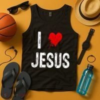 I Love Jesus Tank Top thumb 4