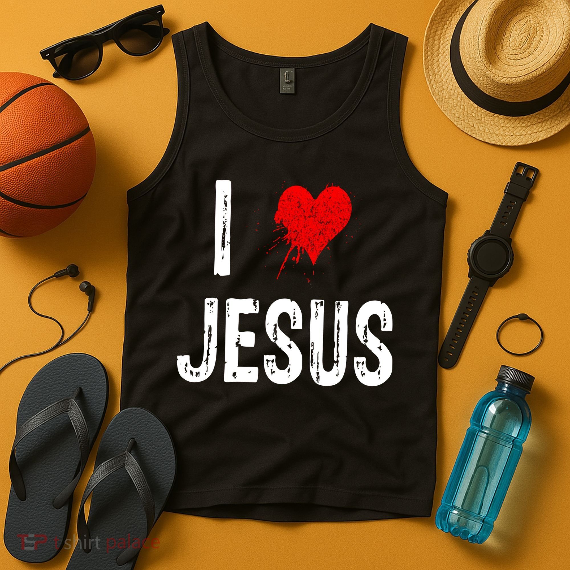 I Love Jesus Tank Top