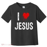 I Love Jesus Toddler T-Shirt thumb 0