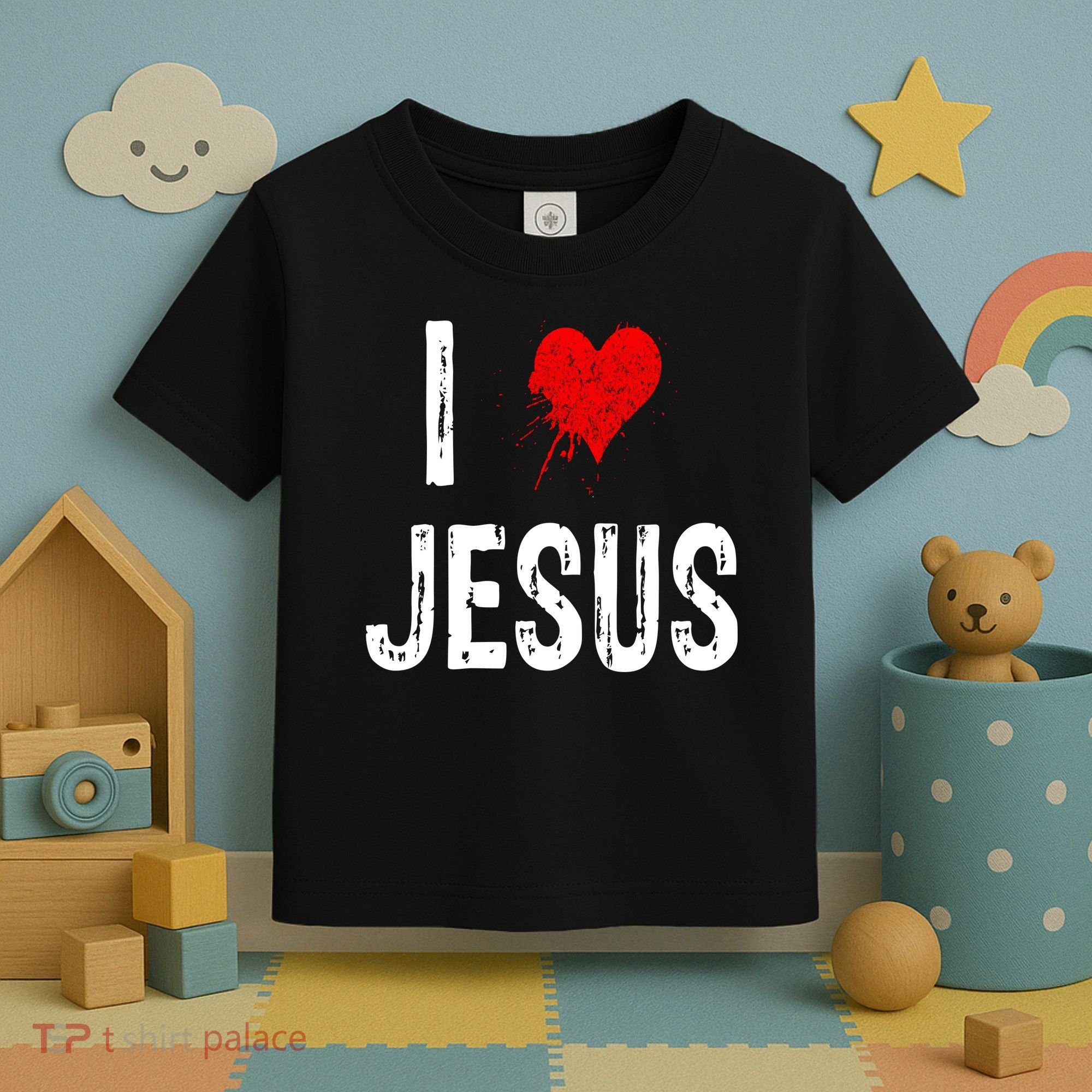 I Love Jesus Toddler T-Shirt