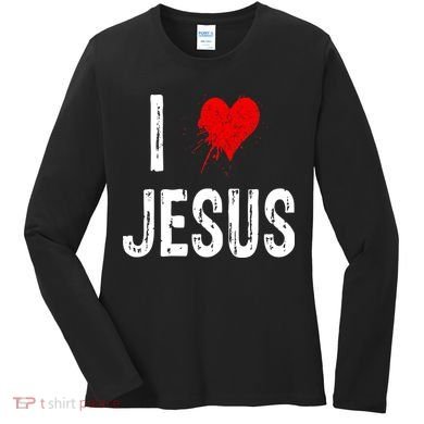I Love Jesus Women's Long Sleeve Shirt
