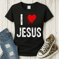 I Love Jesus Women's T-Shirt thumb 3