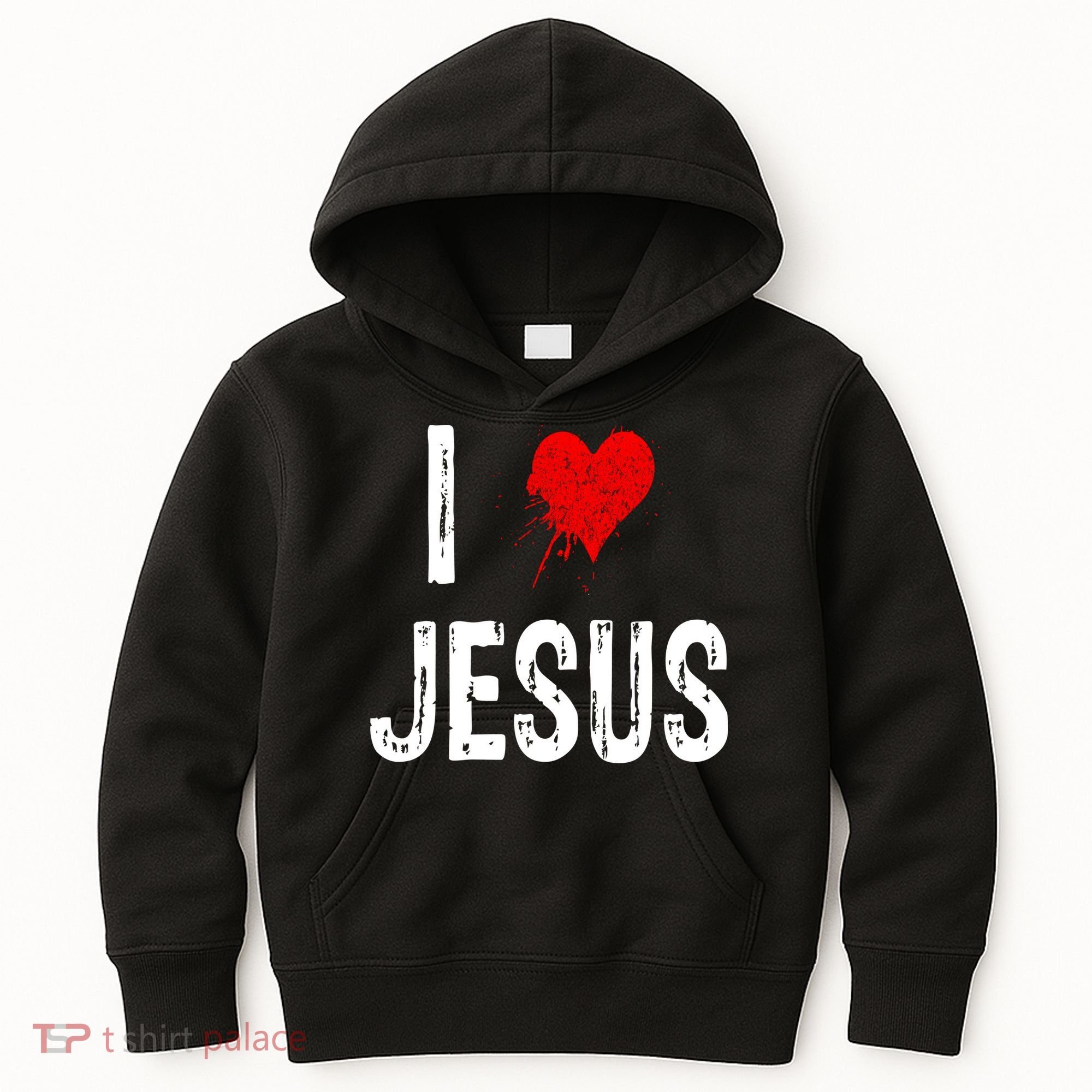 I Love Jesus Kids Hoodie