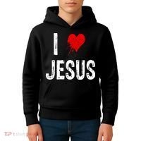 I Love Jesus Kids Hoodie thumb 4