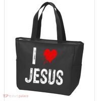 I Love Jesus Tote Bag thumb 3