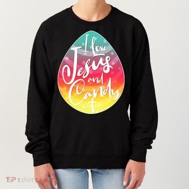 I Love Jesus And Candy Women's Sweatshirt