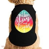 I Love Jesus And Candy Doggie Tank thumb 0