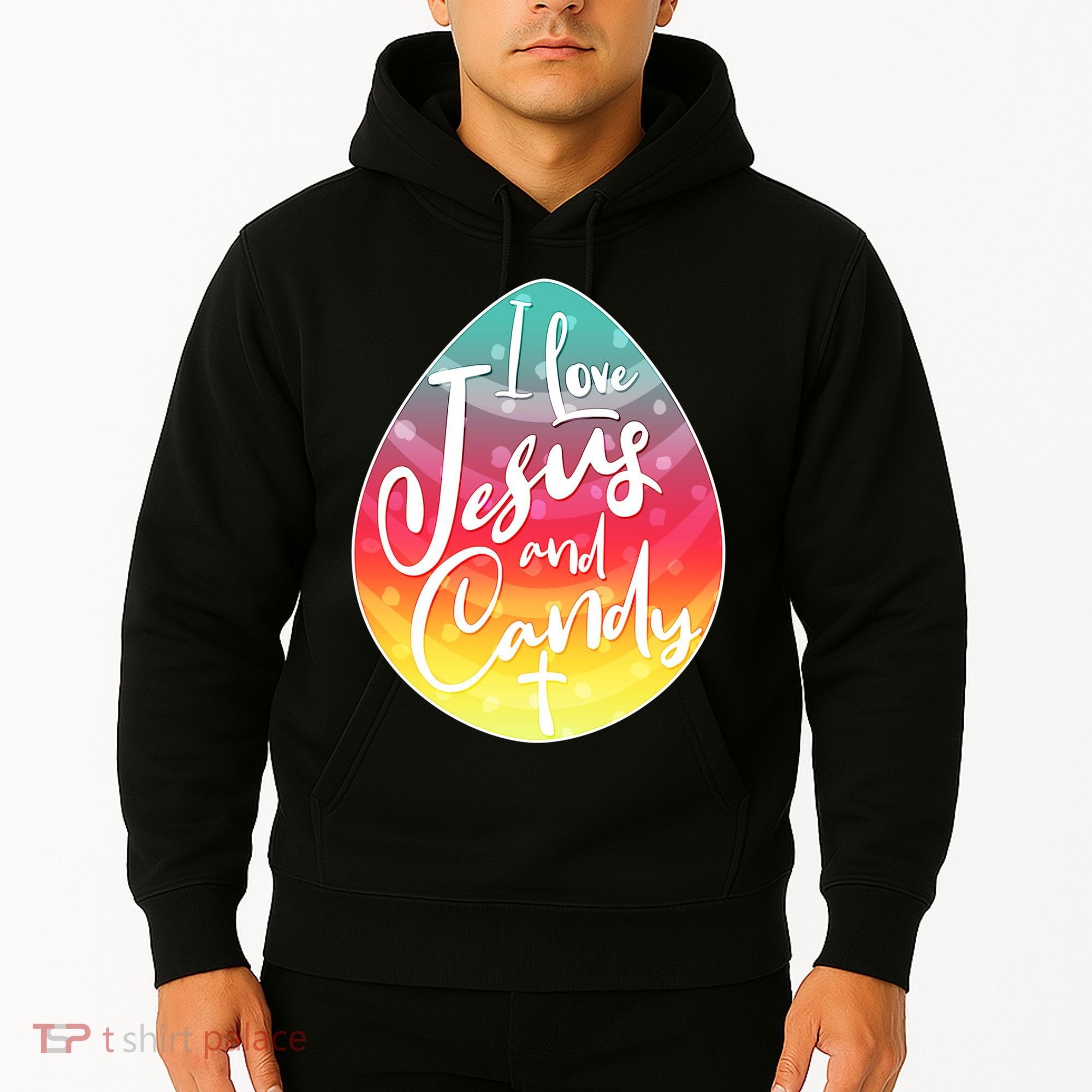 I Love Jesus And Candy Hoodie