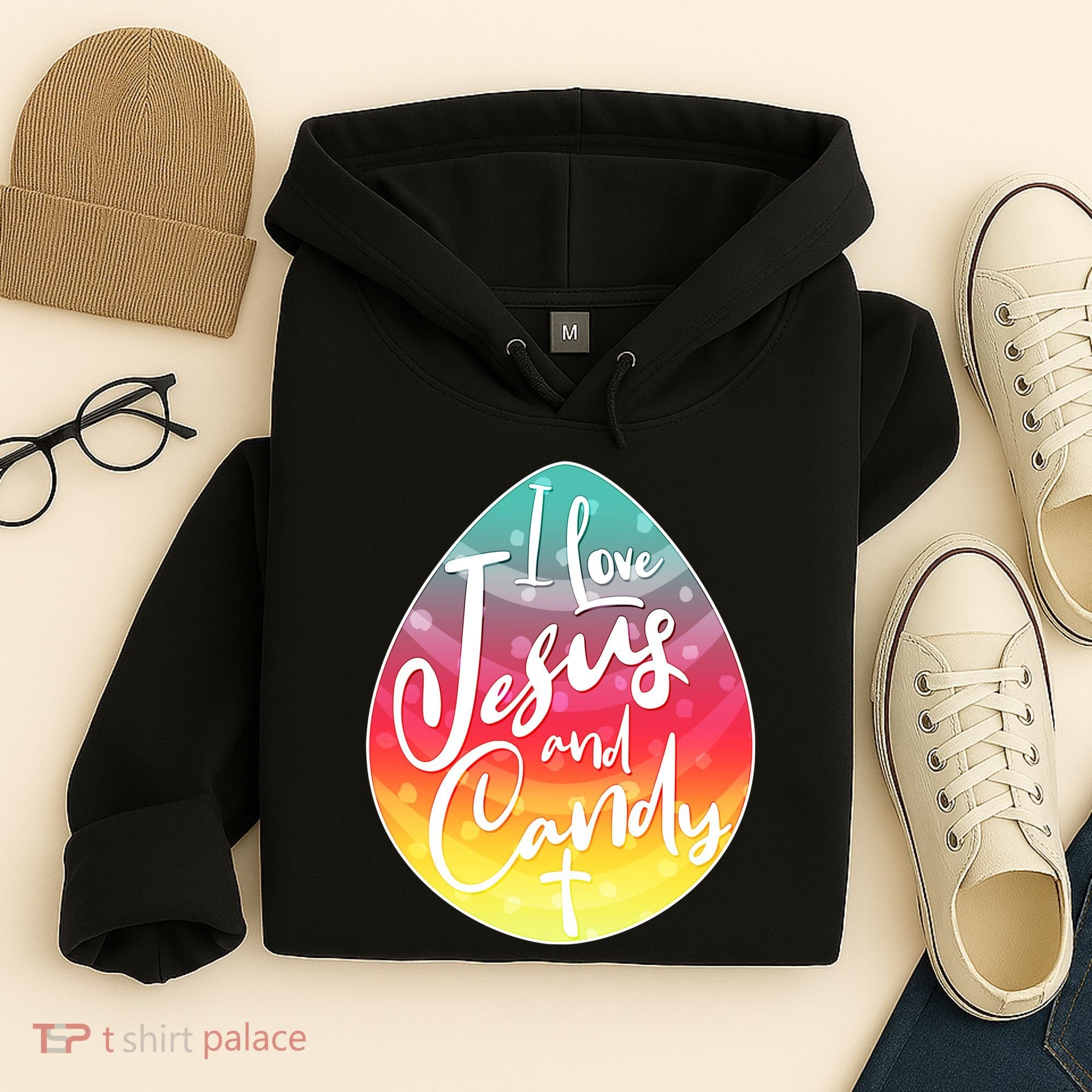 I Love Jesus And Candy Hoodie