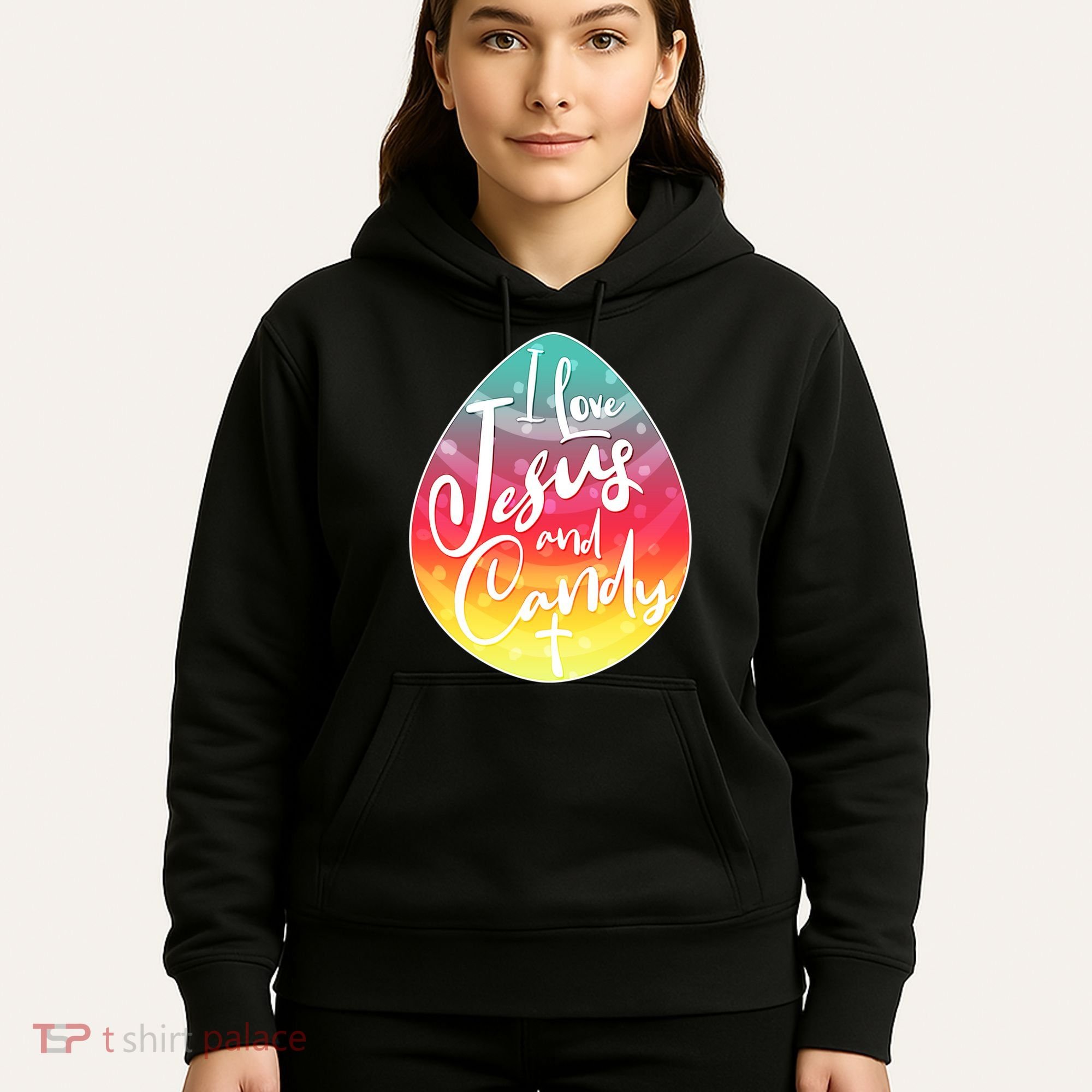 I Love Jesus And Candy Hoodie