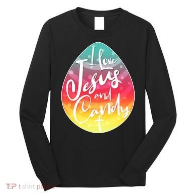 I Love Jesus And Candy Long Sleeve Shirt