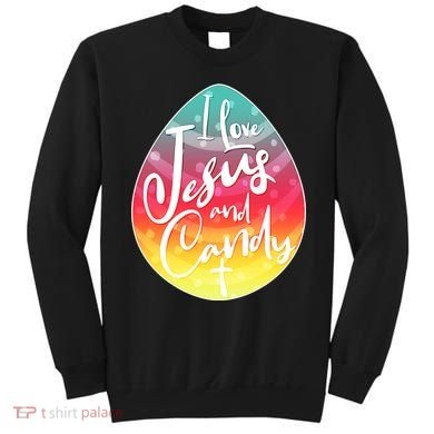 I Love Jesus And Candy Sweatshirt