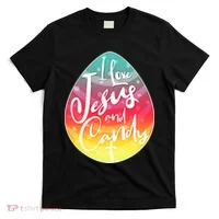 I Love Jesus And Candy T-Shirt thumb 0