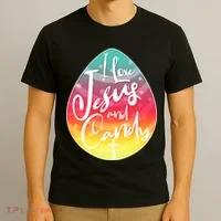 I Love Jesus And Candy T-Shirt thumb 3