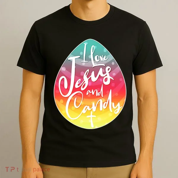 I Love Jesus And Candy T-Shirt