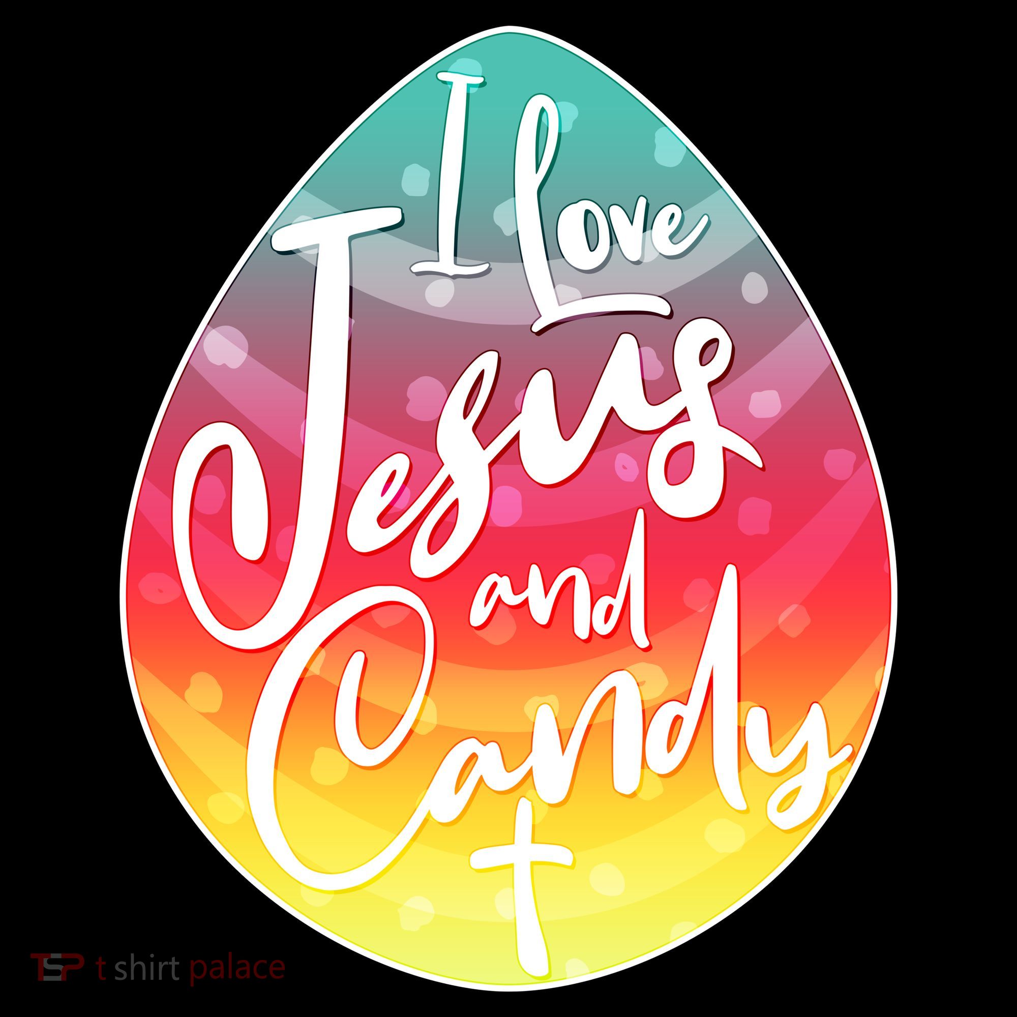 I Love Jesus And Candy T-Shirt