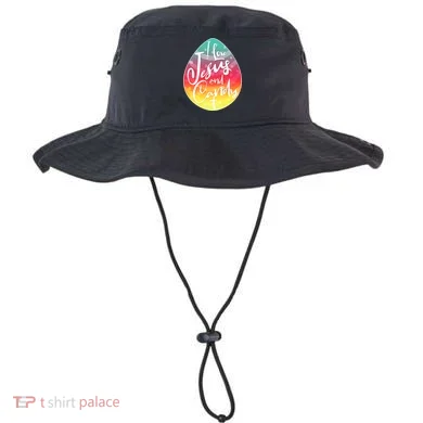 I Love Jesus And Candy Bucket Hat