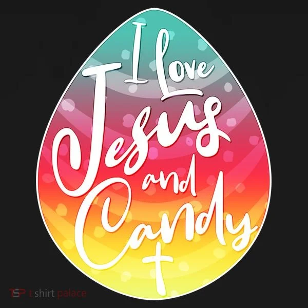 I Love Jesus And Candy Bucket Hat