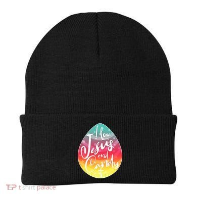 I Love Jesus And Candy Beanie