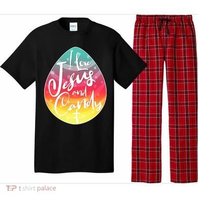 I Love Jesus And Candy Pajama Set