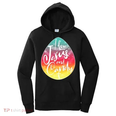 I Love Jesus And Candy Women's Hoodie