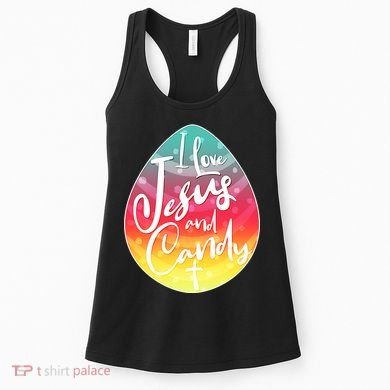 I Love Jesus And Candy Women's Tank Top