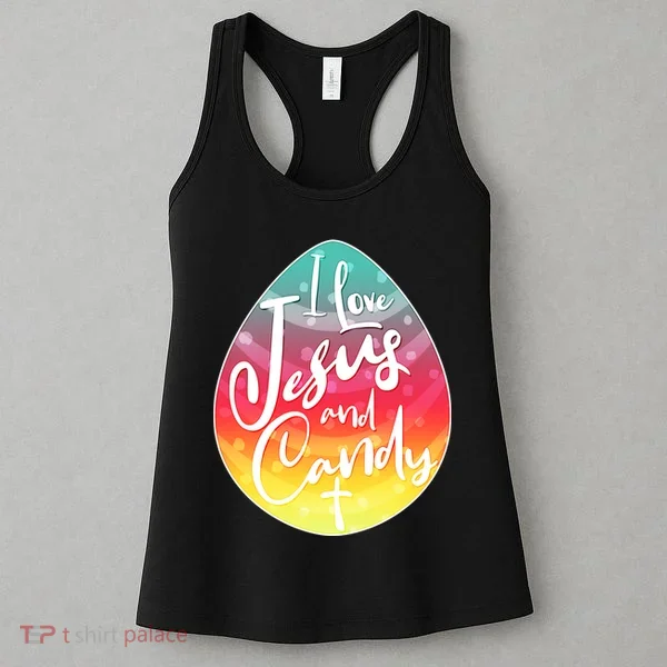 I Love Jesus And Candy Women's Tank Top