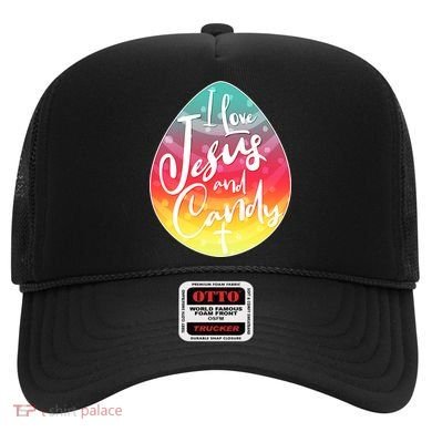 I Love Jesus And Candy Hat
