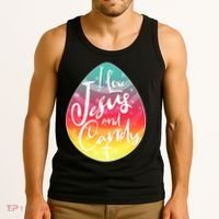 I Love Jesus And Candy Tank Top thumb 3