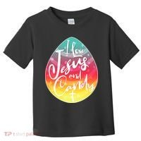 I Love Jesus And Candy Toddler T-Shirt thumb 0