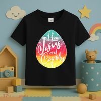 I Love Jesus And Candy Toddler T-Shirt thumb 3