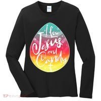 I Love Jesus And Candy Women's Long Sleeve Shirt thumb 0