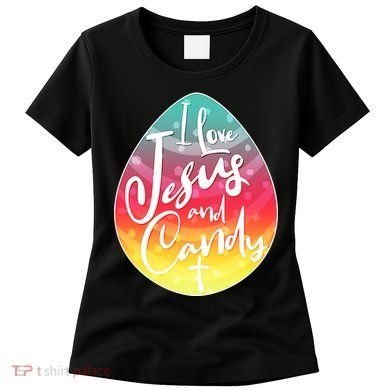 I Love Jesus And Candy Women's T-Shirt