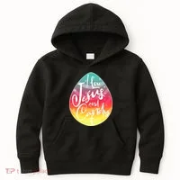 I Love Jesus And Candy Kids Hoodie thumb 0