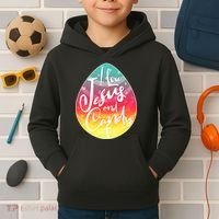 I Love Jesus And Candy Kids Hoodie thumb 2