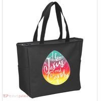I Love Jesus And Candy Tote Bag thumb 2