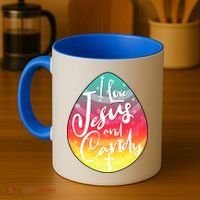 I Love Jesus And Candy Coffee Mug thumb 4