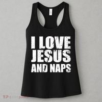 I Love Jesus And Naps Women's Tank Top thumb 3
