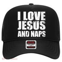 I Love Jesus And Naps Hat thumb 0