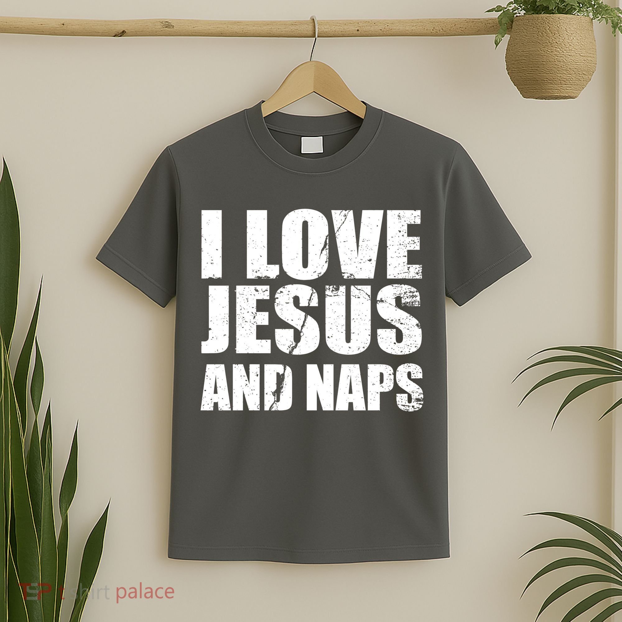 I Love Jesus And Naps T-Shirt