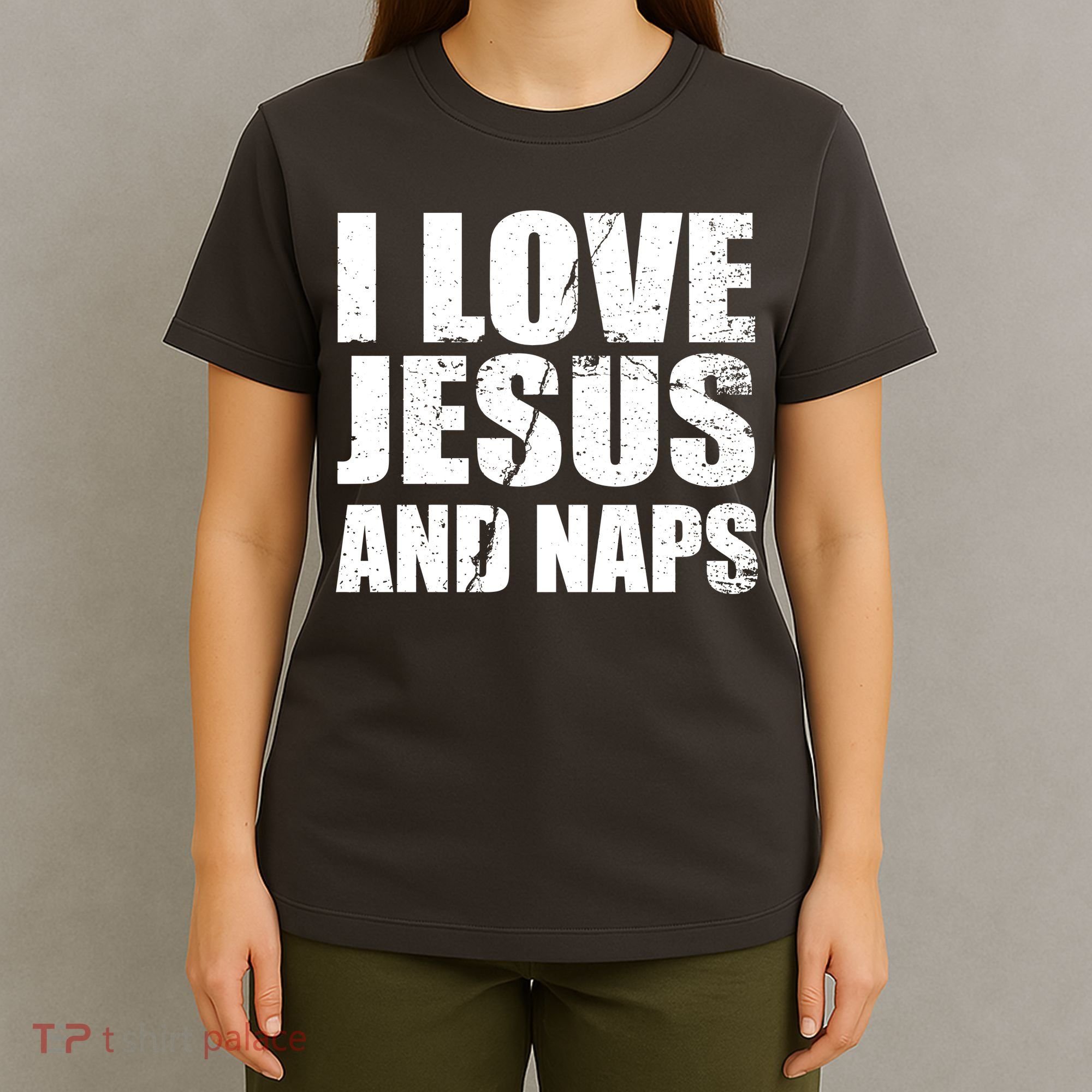 I Love Jesus And Naps T-Shirt