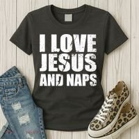 I Love Jesus And Naps Women's T-Shirt thumb 3