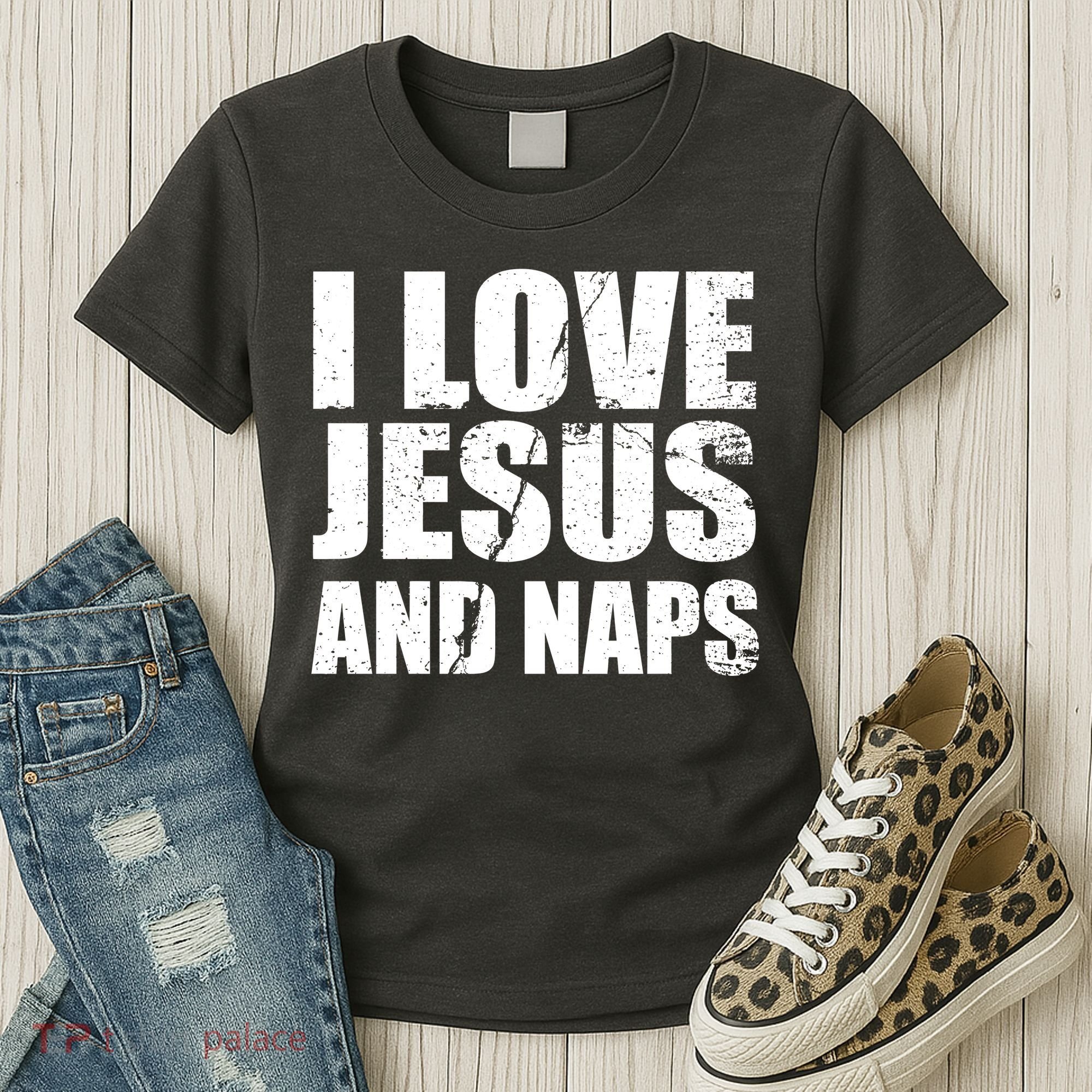 I Love Jesus And Naps Women's T-Shirt