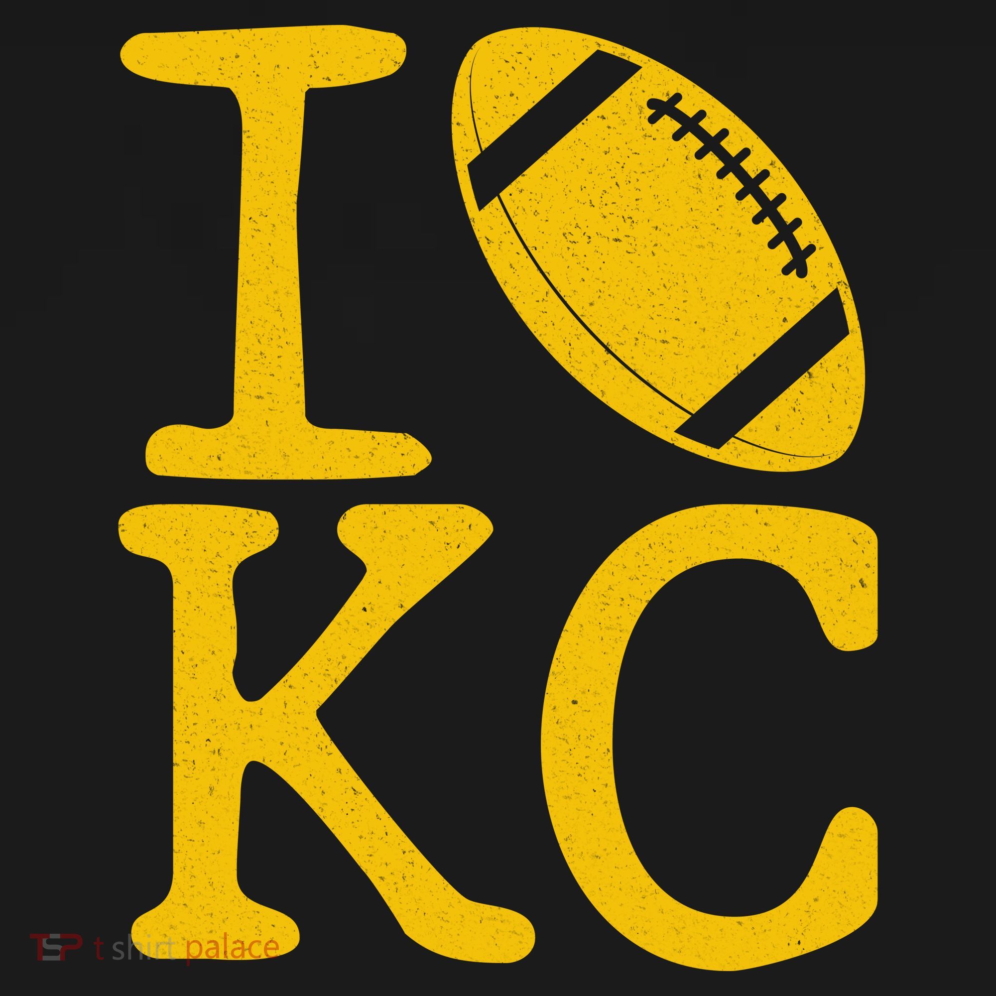 I Love Kansas City Football Fan Women's Hoodie