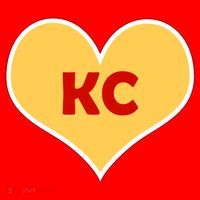 I Love Kansas City KC Football Heart T-Shirt thumb 7