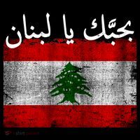 I Love Lebanon Distressed Flag Support Bucket Hat thumb 4