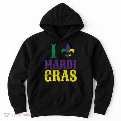 I Love Mardi Gras Hoodie
