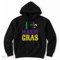I Love Mardi Gras Hoodie thumb 0